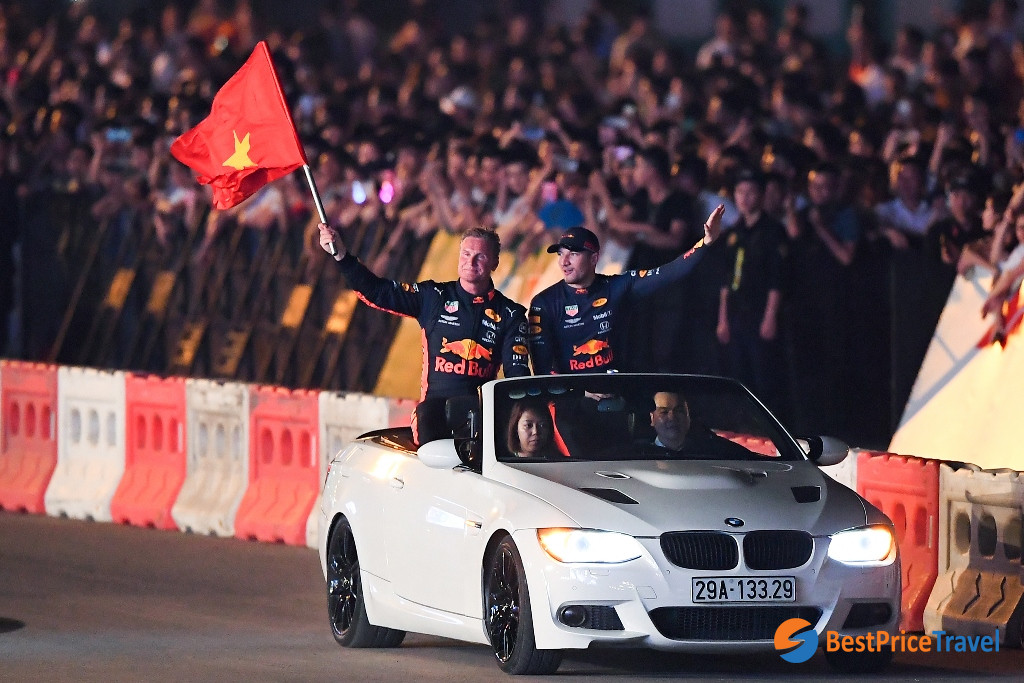 A promotional program for the Vietnam Grand Prix 2020