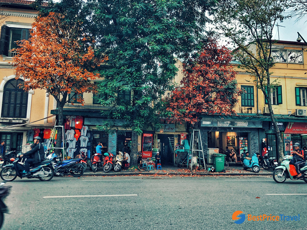 Hanoi Old Quarter in fall is worth a flight from India to Vietnam