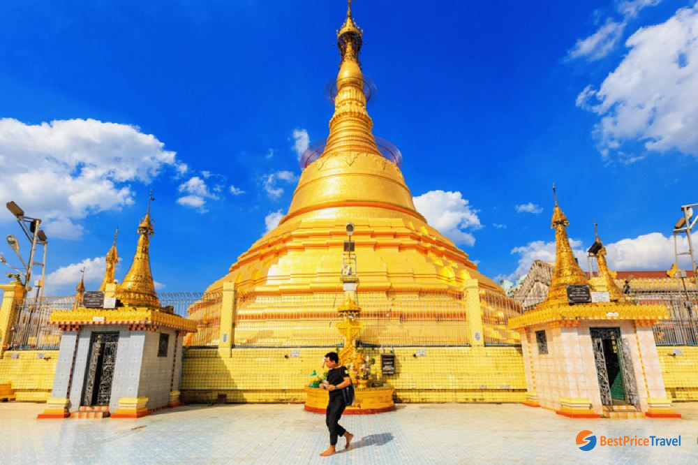 Botataung Pagoda - Best thing to see Yangon in 1 day