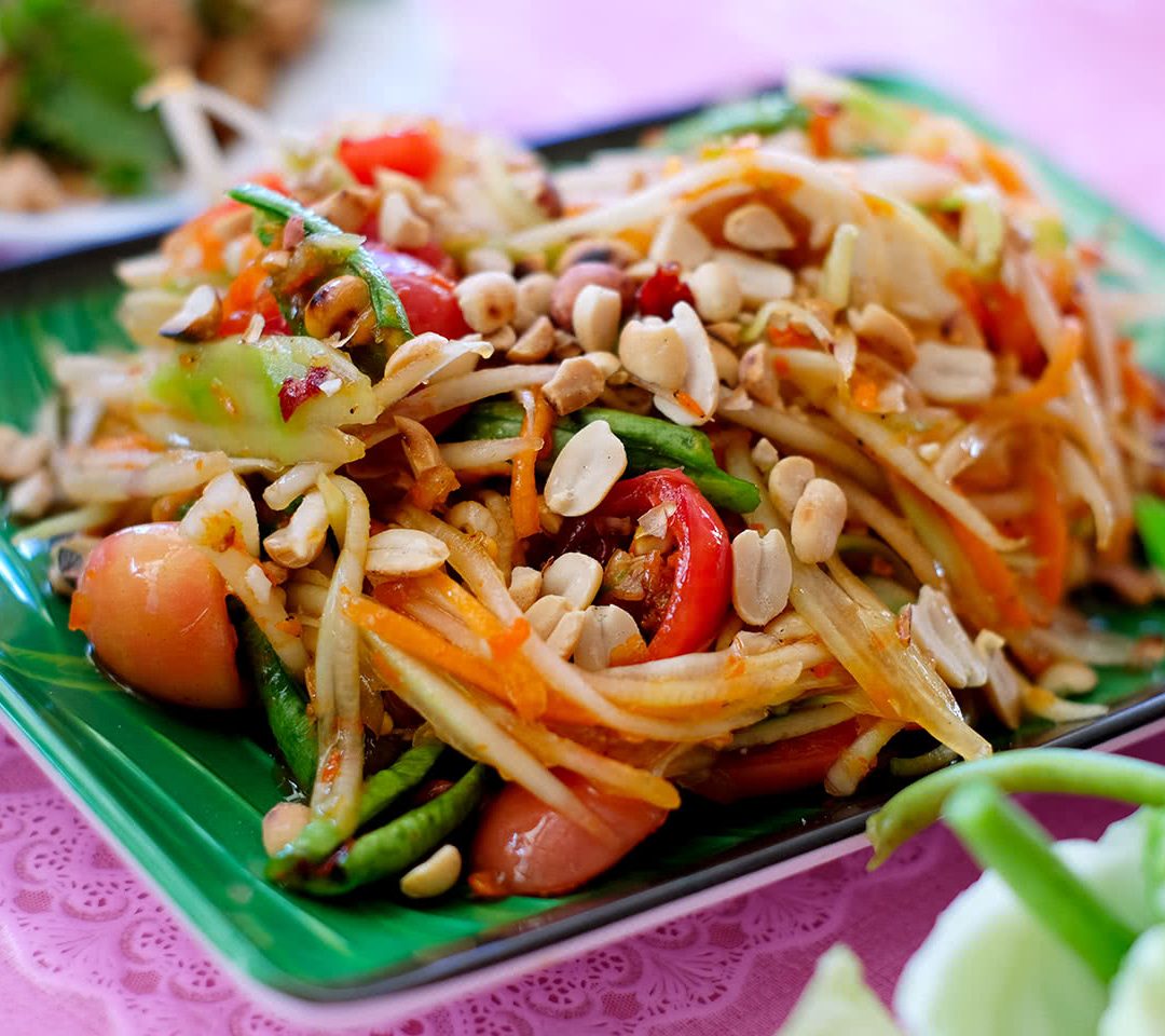 Thai Traditional Food Som Tam