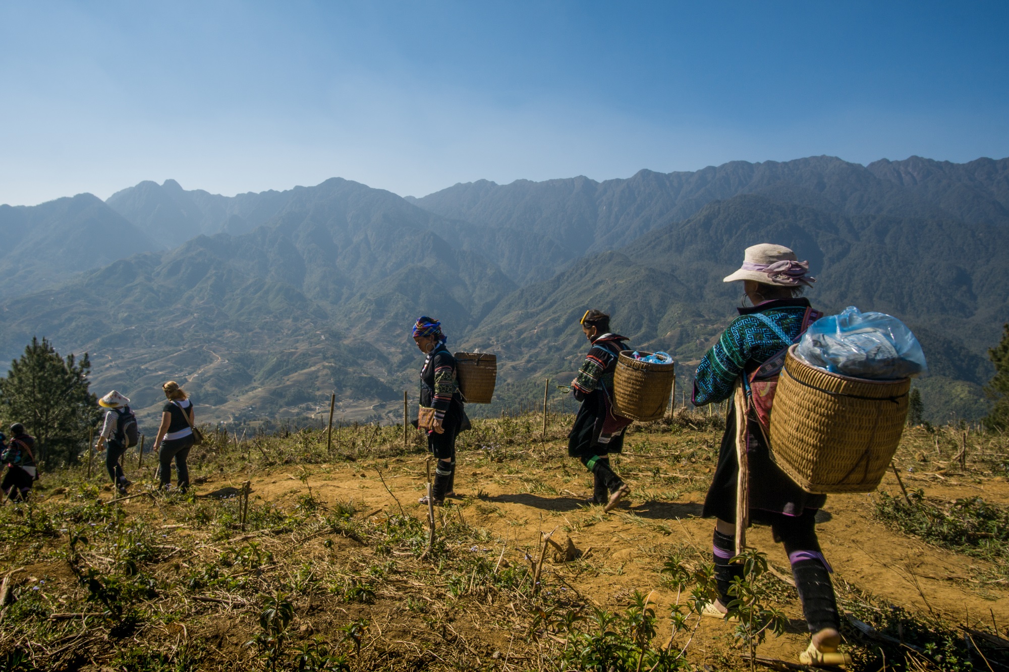 Trekking to Village - northern vietnam itinerary