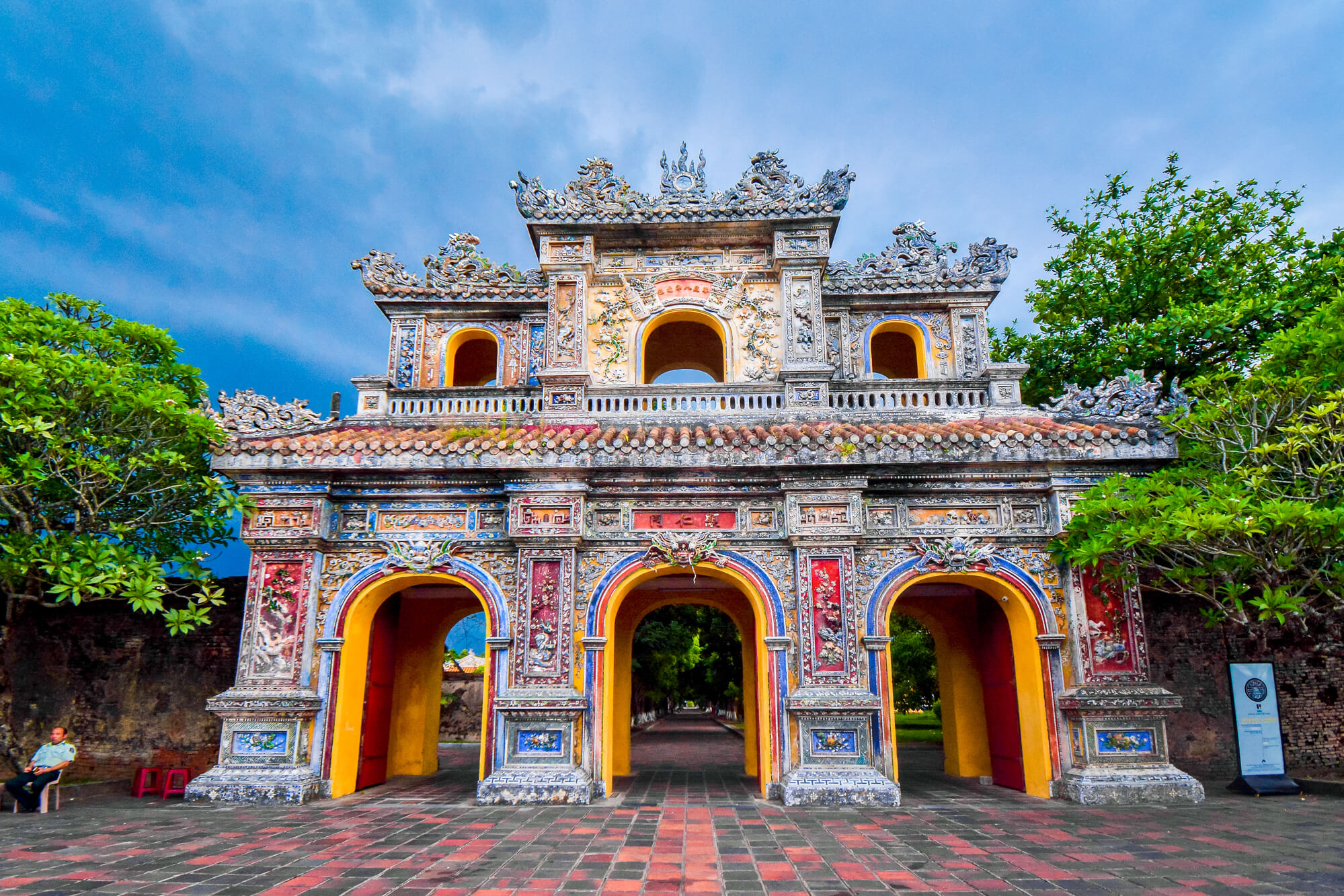 The Imperial City of Hue has charming beauty