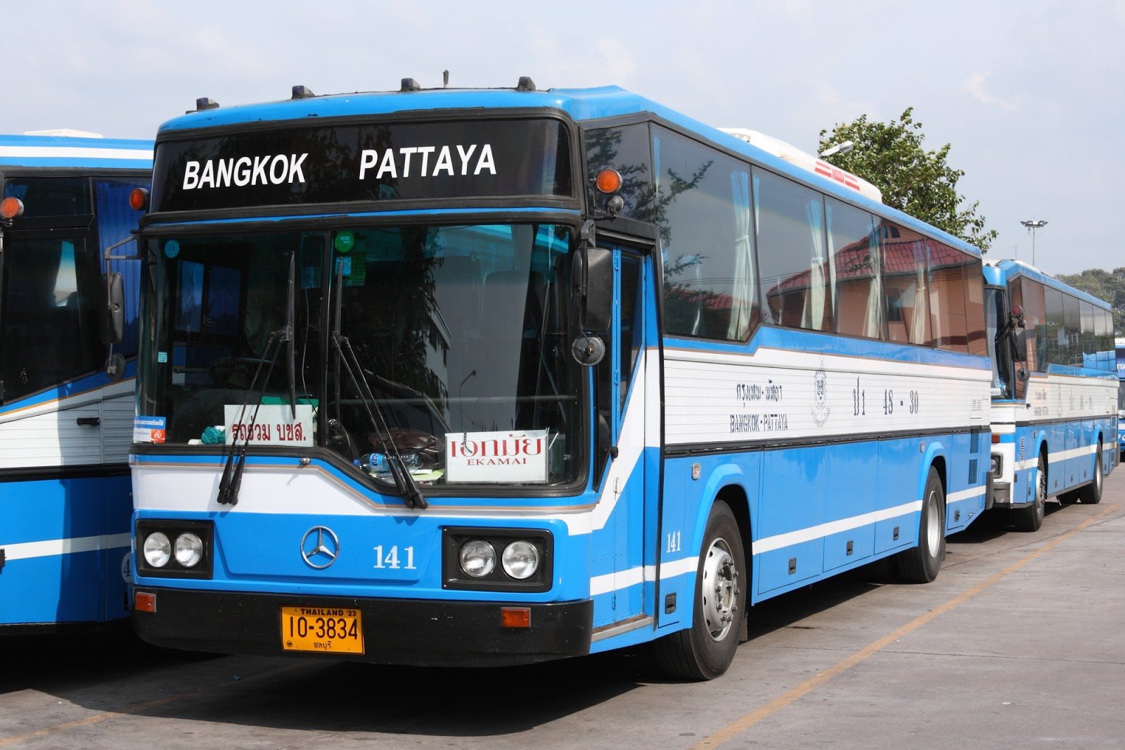 Travelling from Bangkok to Pattaya by bus
