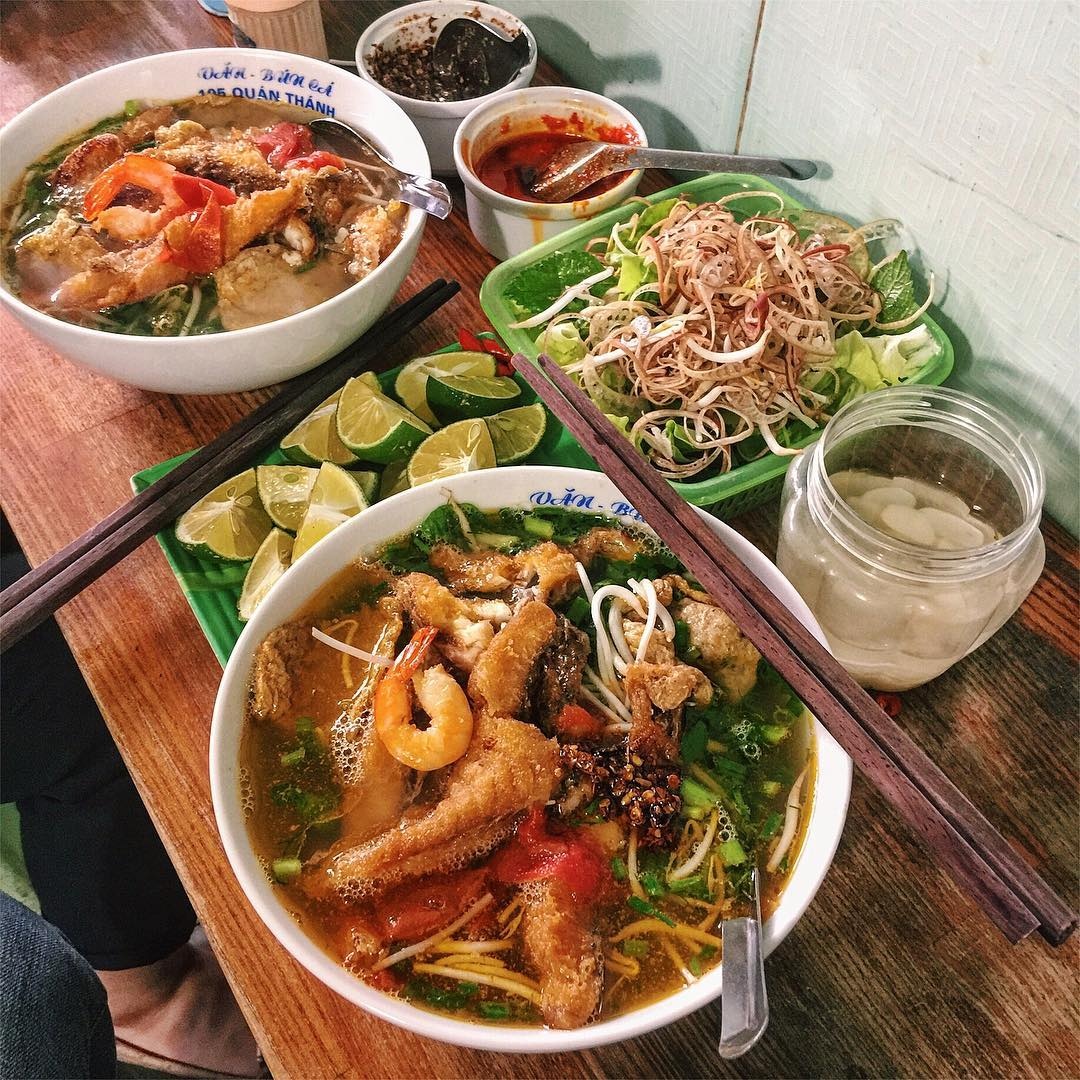 Bun Ca - traditional dish in hanoi