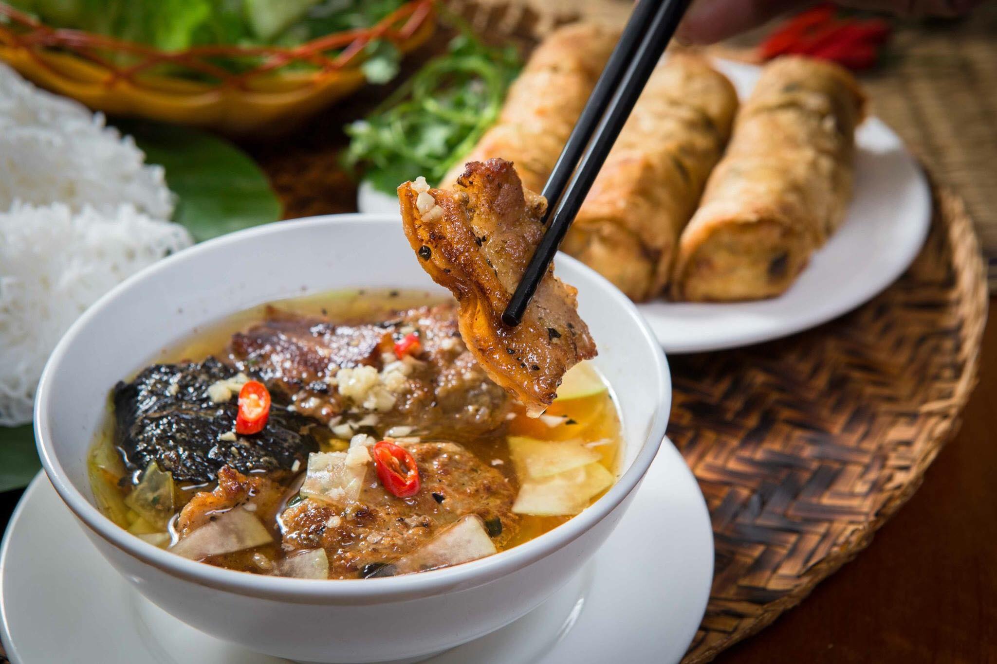 Bun Cha - Top 10 best food in Hanoi Old Quarter