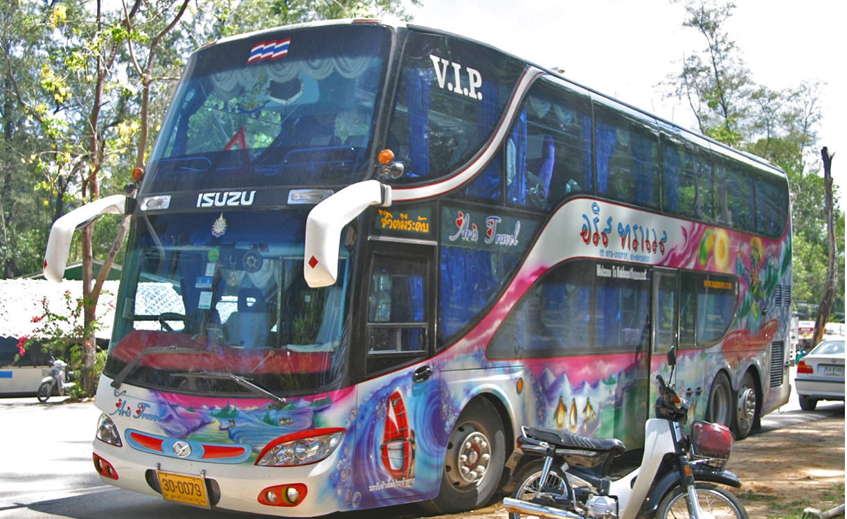 Travel between Phuket and Krabi by bus