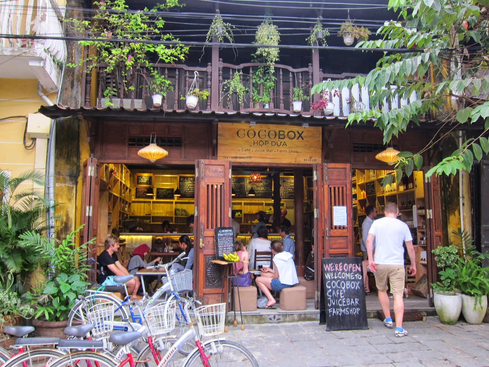 Cocobox cafe in Hoi An