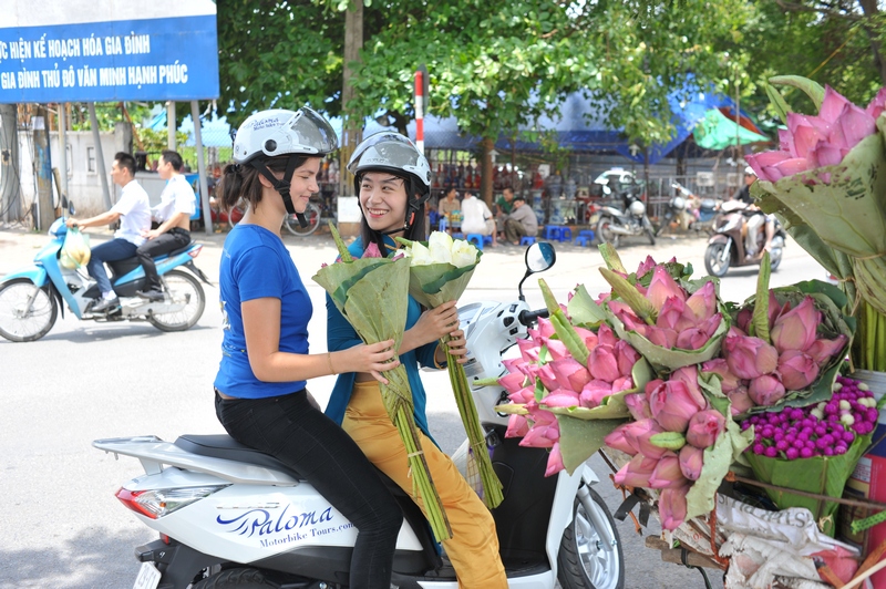 Overview of Hanoi motorbike tour