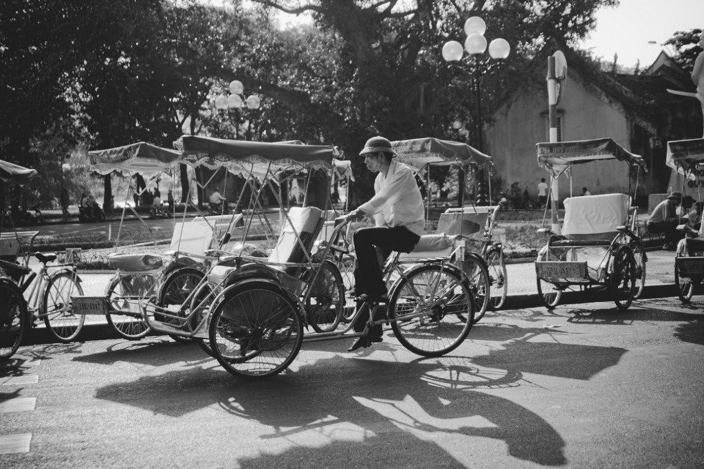 Overview of Hanoi cyclo tour 