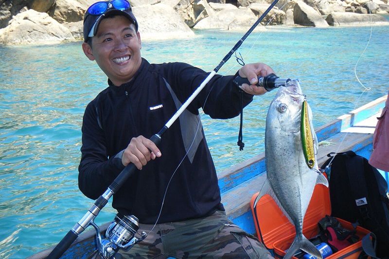 Go fishing in Hon Tre island