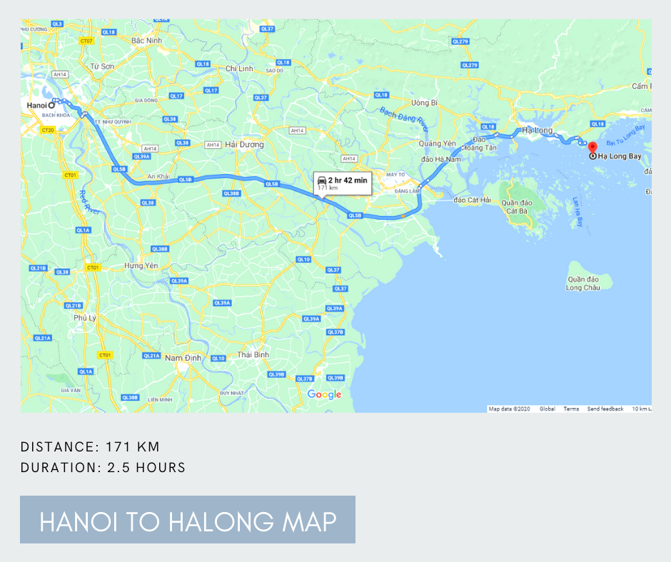Hanoi to Halong Bay