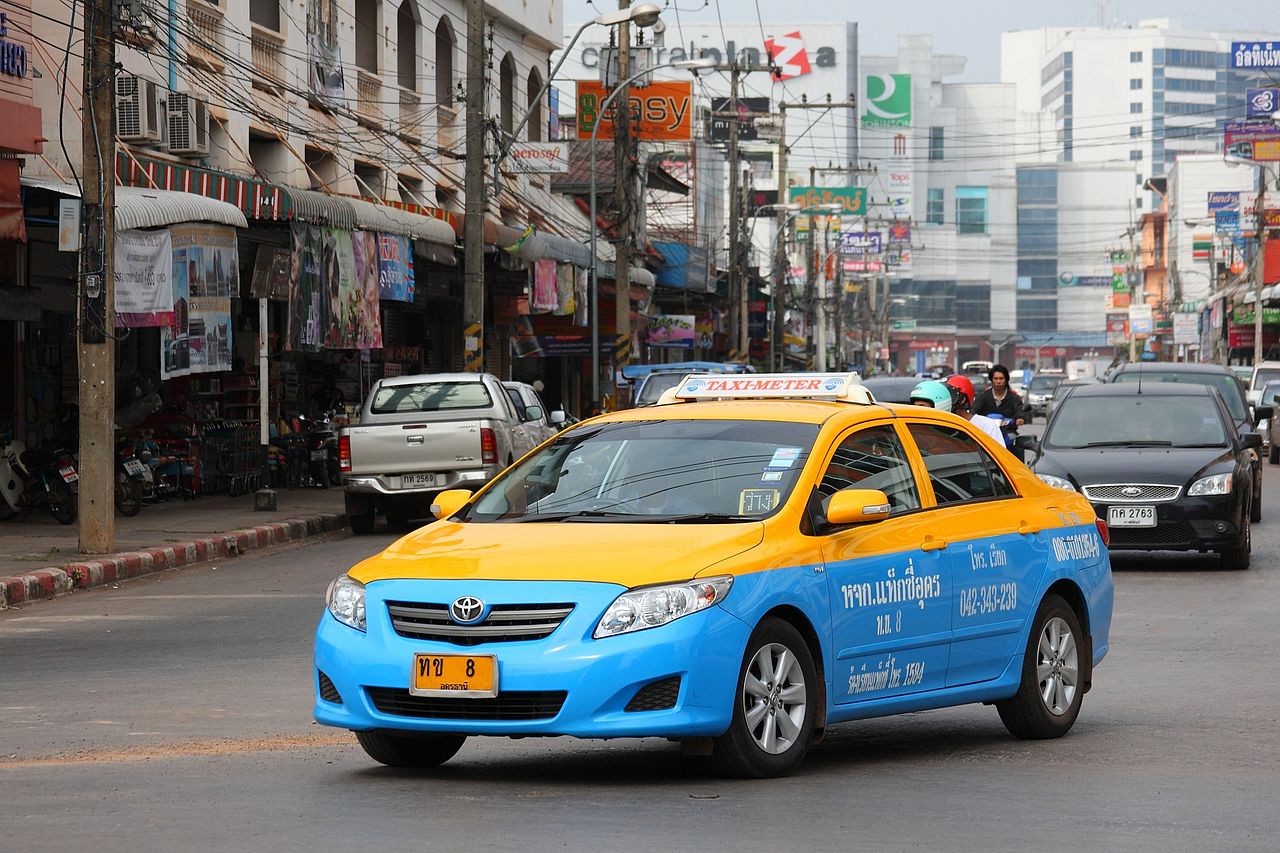 public transportation in Thailand taxi 