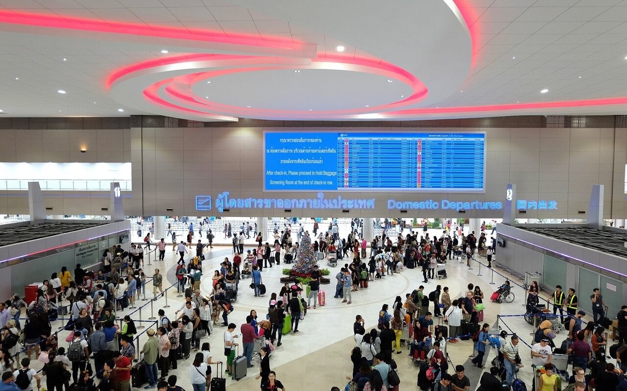 Don Mueang Busiest International Airports in Thailand