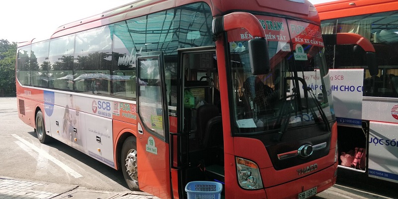  transfer from Ho Chi Minh City to Can Tho bus