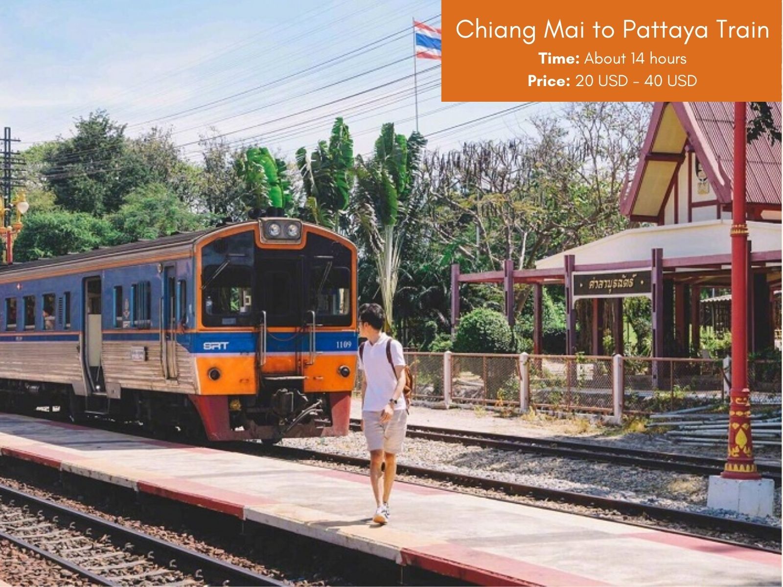 chiang Mai to Pattaya by train