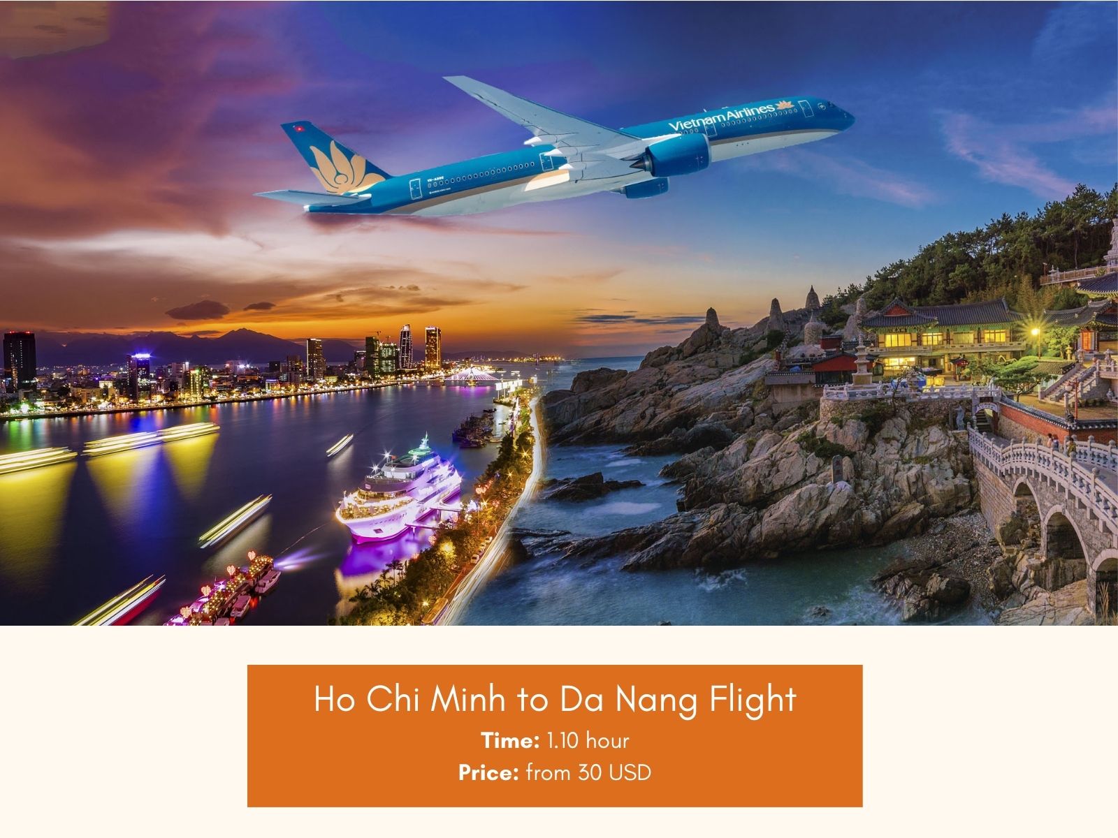 Ho Chi Minh to Da Nang Flight