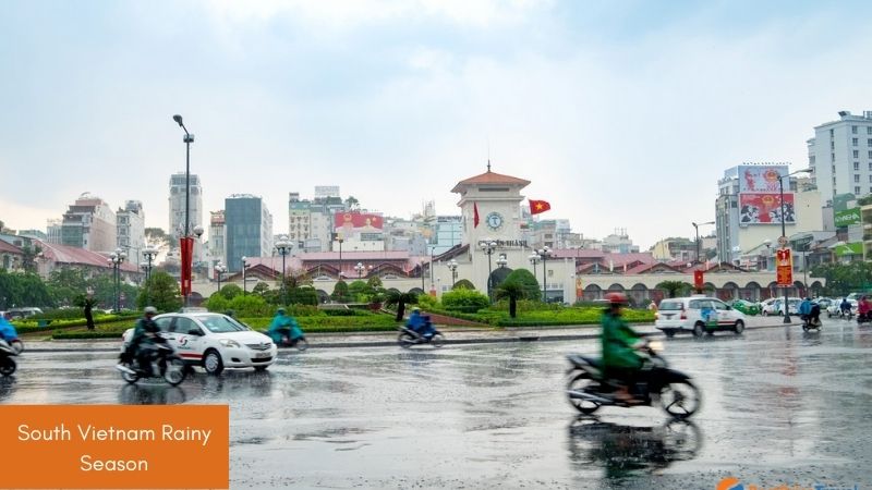South Vietnam rainy season