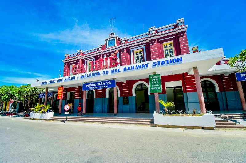 Hue train station Halong Bay to Hue