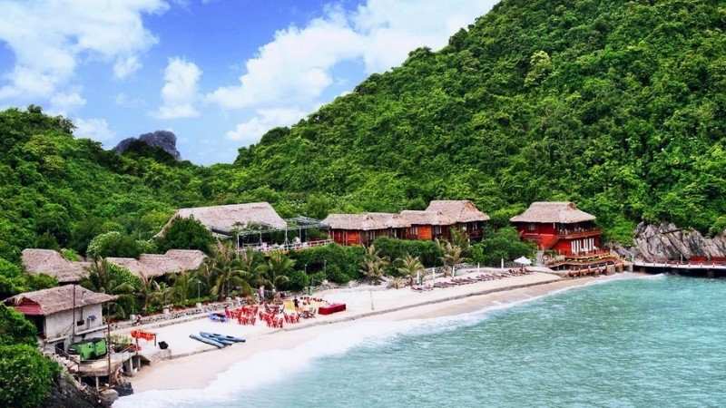 Halong Bay stay on island at Monkey Island Resort