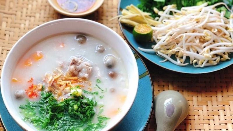 Hanoi Pork rib porridge 