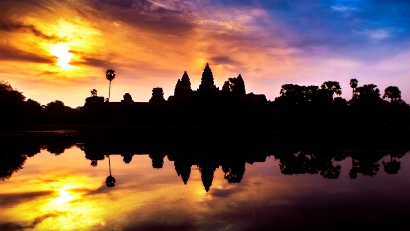 Angkor Wat in Sunrise