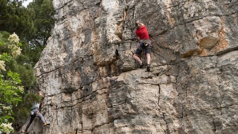 High mountain for rock climb in Vietnam