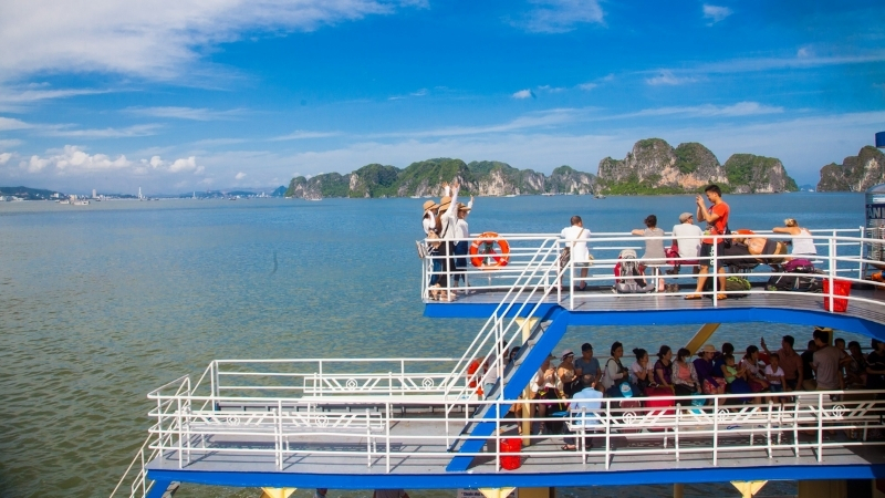 Enjoy great view from Ferry to Cat Ba