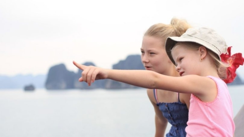Overnight on Halong Bay Cruise with kids