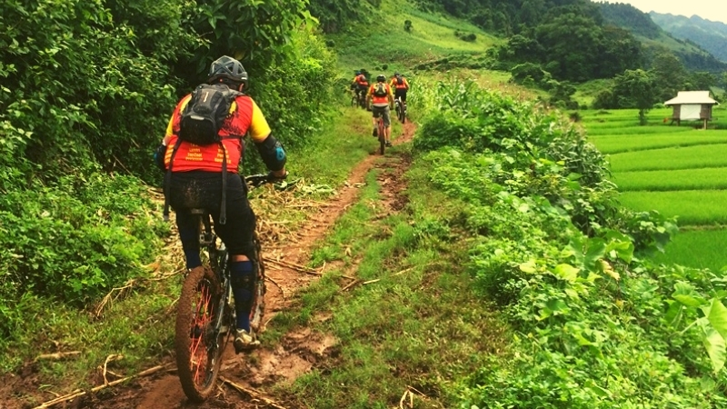 Moutain bike Vietnam is a big challenge