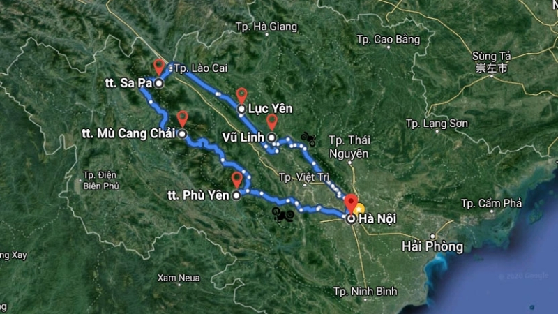 Norwest Vietnam Moutain Biking Train