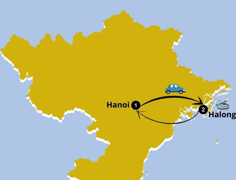 Hanoi Halong Bay Itinerary