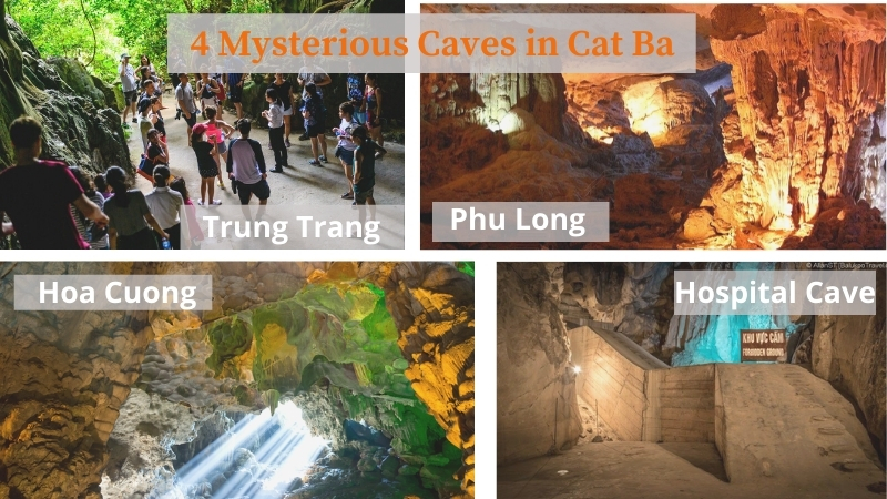 4 Best Caves in Cat Ba