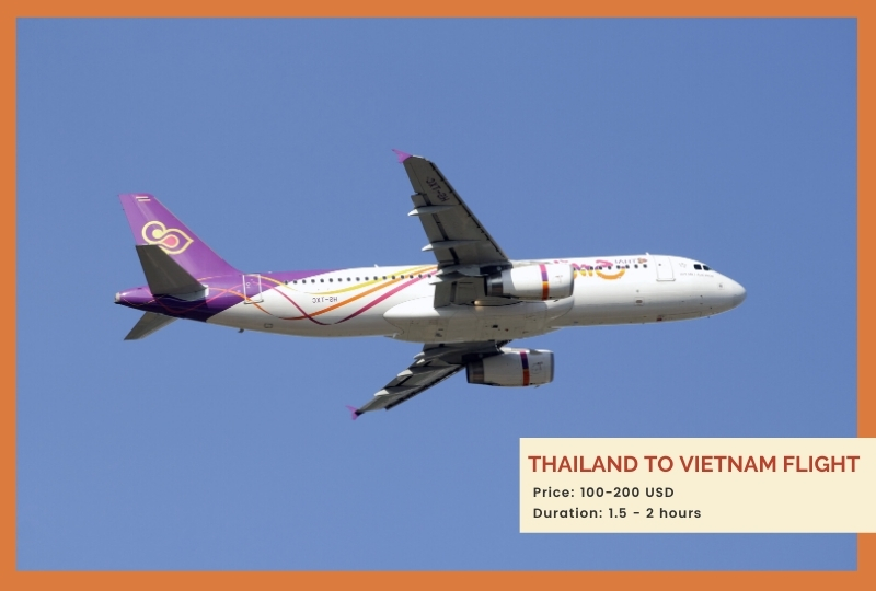 Thailand to Vietnam flight