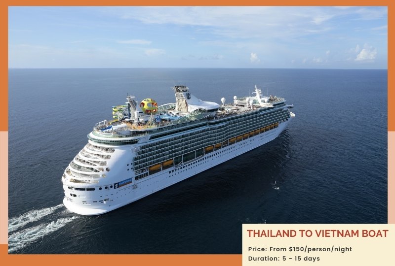 Thailand to Vietnam boat