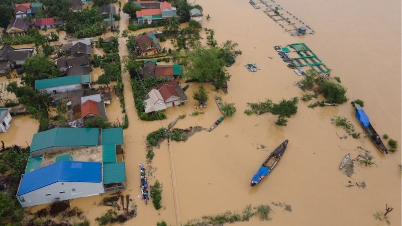 Flood might happen in Vietnam during typhoon season