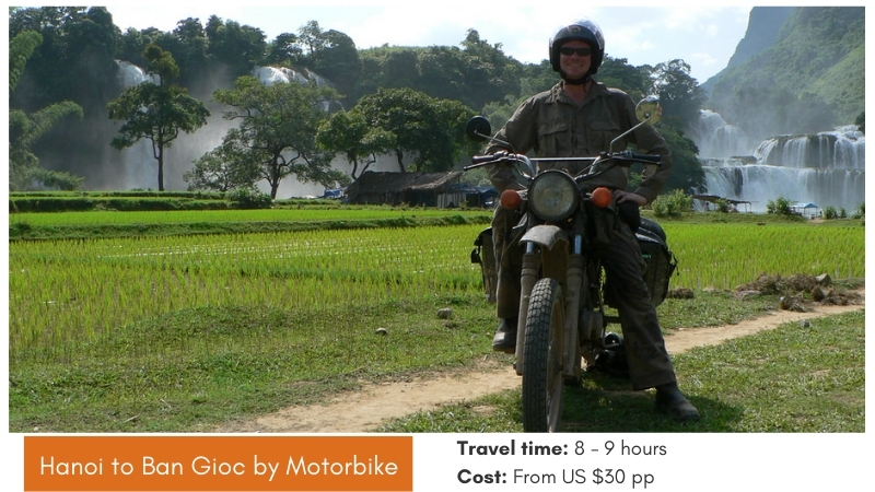 Hanoi to Ban Gioc Motorbike
