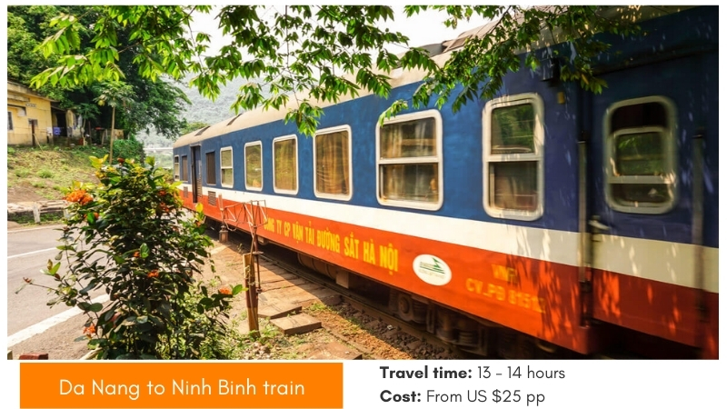 Da Nang to Ninh Binh train