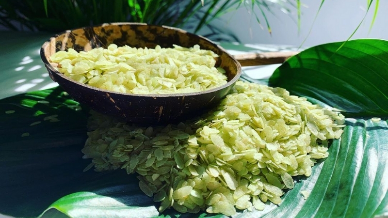 Green sticky rice - only available in Hanoi Autumn