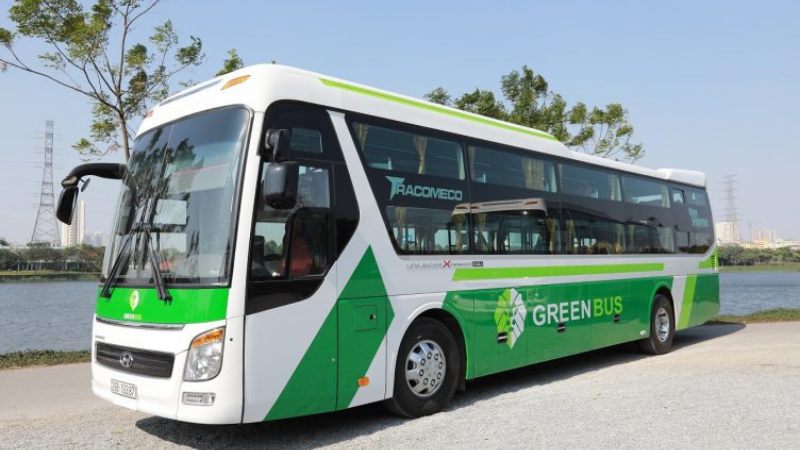 Green Bus - top sleeping bus to Sapa