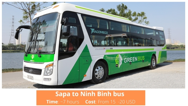 Sapa to Ninh Binh bus
