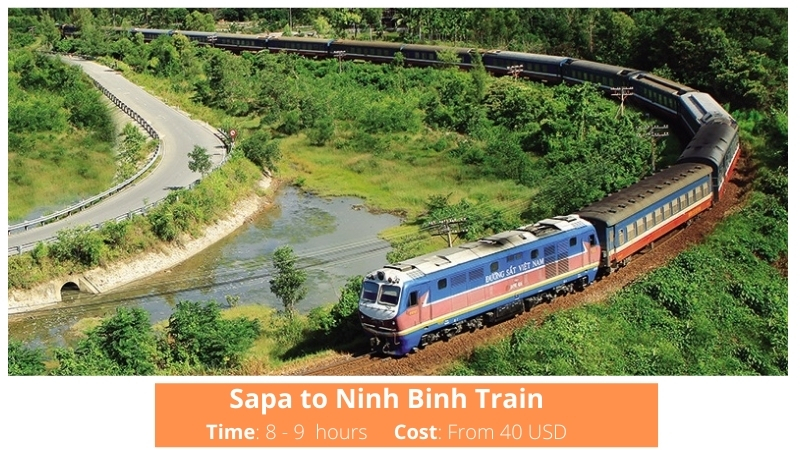 Sapa to Ninh Binh train