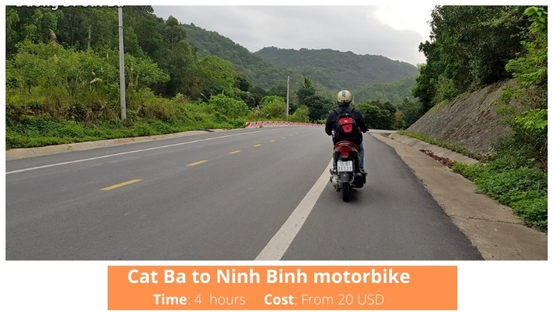 Cat Ba to Ninh Binh motorbike