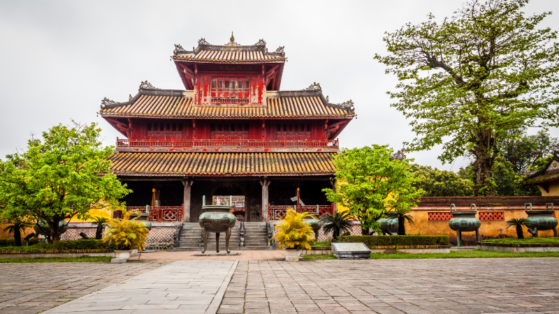 Inside Forbidden City - Hue worth visiting 