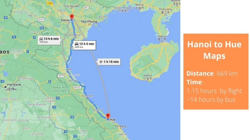 Hanoi to Hue
