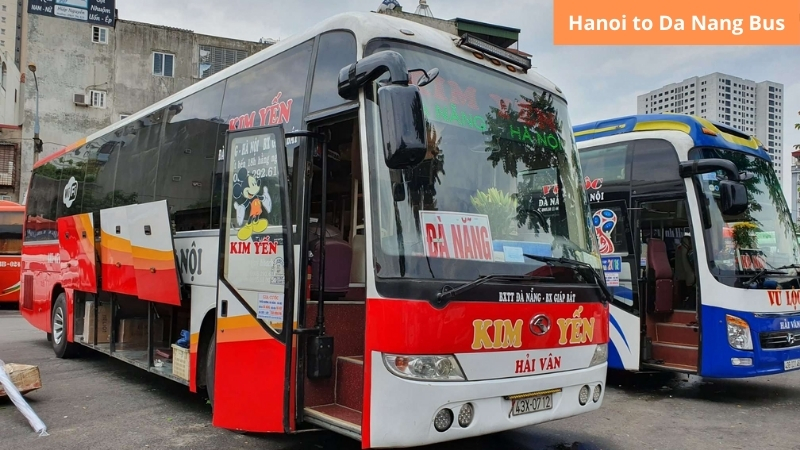 Sleeper bus Hanoi to Da Nang
