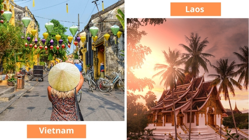 Vietnam laos