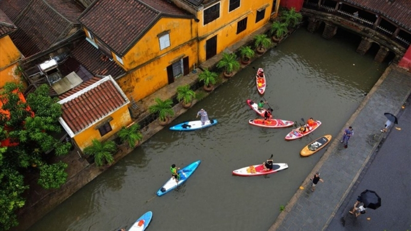 Kayaking in Thu Bon River Hoi An
