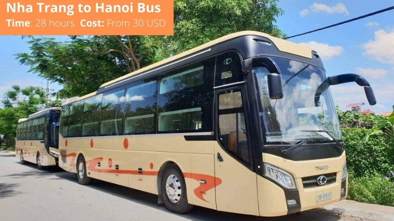 Nha Trang to Hanoi bus