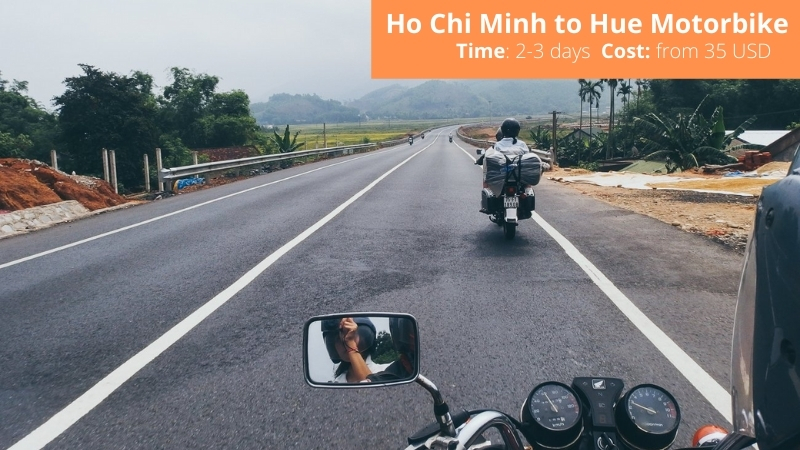 Ho Chi minh to Hue motorbike