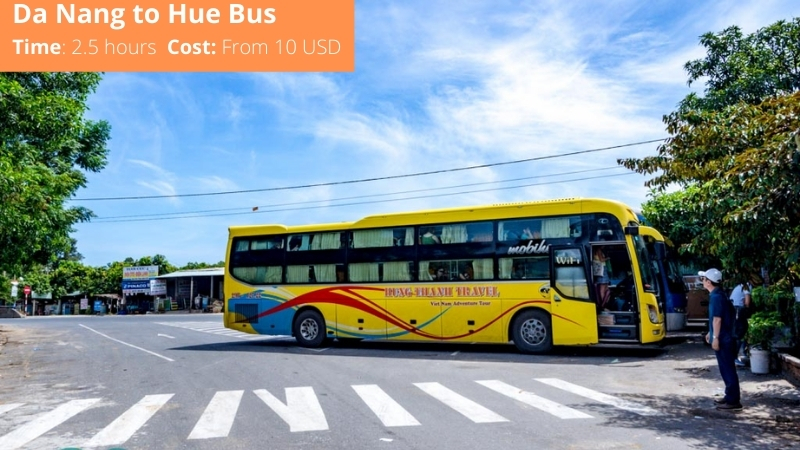 Da Nang to Hue bus